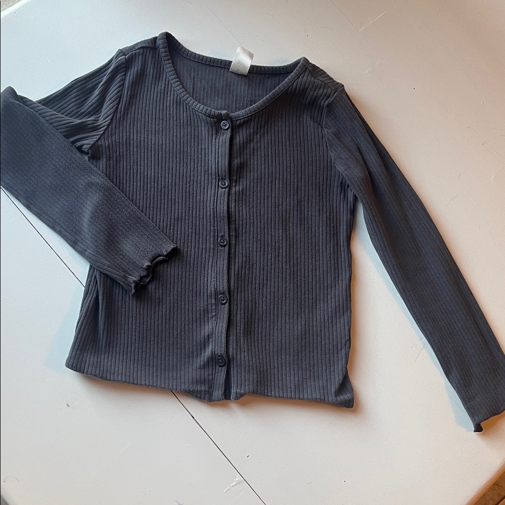 OshKosh B'gosh Gray Button Down Shirt